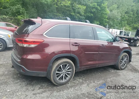 2017 Toyota Highlander Se from USA, damaged, VIN 5TDJZRFH3HS450178